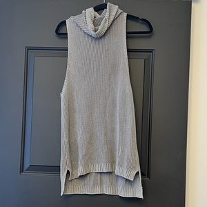 Free People sleeveless turtle neck sweater